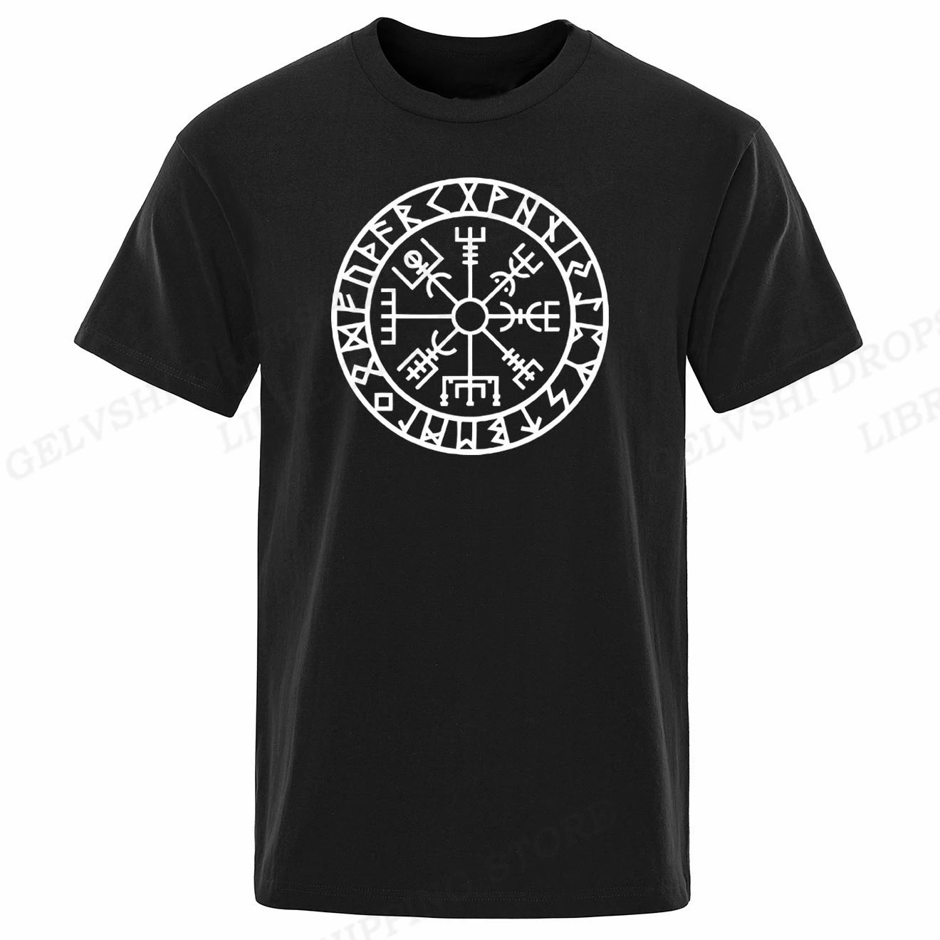 

Футболка Vikings Odin Мужская/Женская, Модная хлопковая рубашка, топ в винтажном стиле, унисекс, летняя одежда