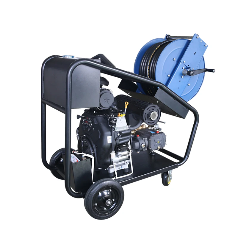 70LPM 150Bar Муниципальная санитарная машина для дноуглубления труб Бензиновый
