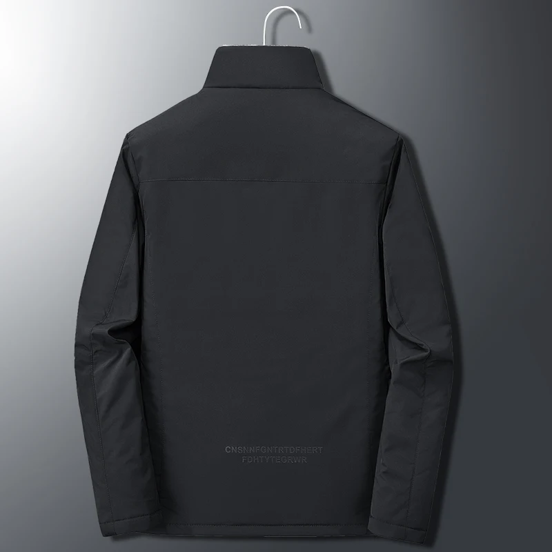 Winter coat, cotton padded jacket, cashmere thickened clothes, middle-aged and old men's cotton coat, cashmere