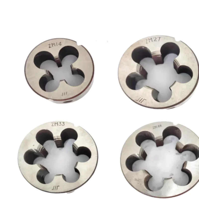 YRFL 1 шт. Метрическая Резьбовая труба из легированной стали круглый пресс-формы ZM14