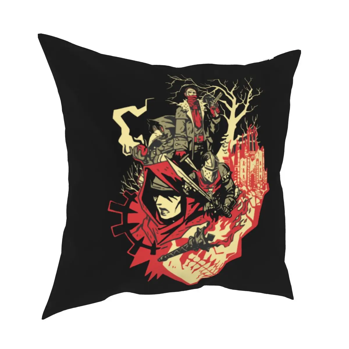 

Darkest Dungeon Videogame Square Pillow Case Cushion Cover Awesome Decorative Throw Pillow Case Cover for Home 18'