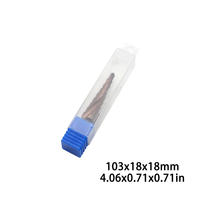 

Ступенчатые сверла M35 4-12/4-20/4-32 мм