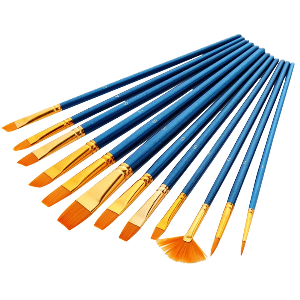 

1 Set Watercolor Painting Tools Oil Painting Brushes Nylon Painting Brushes