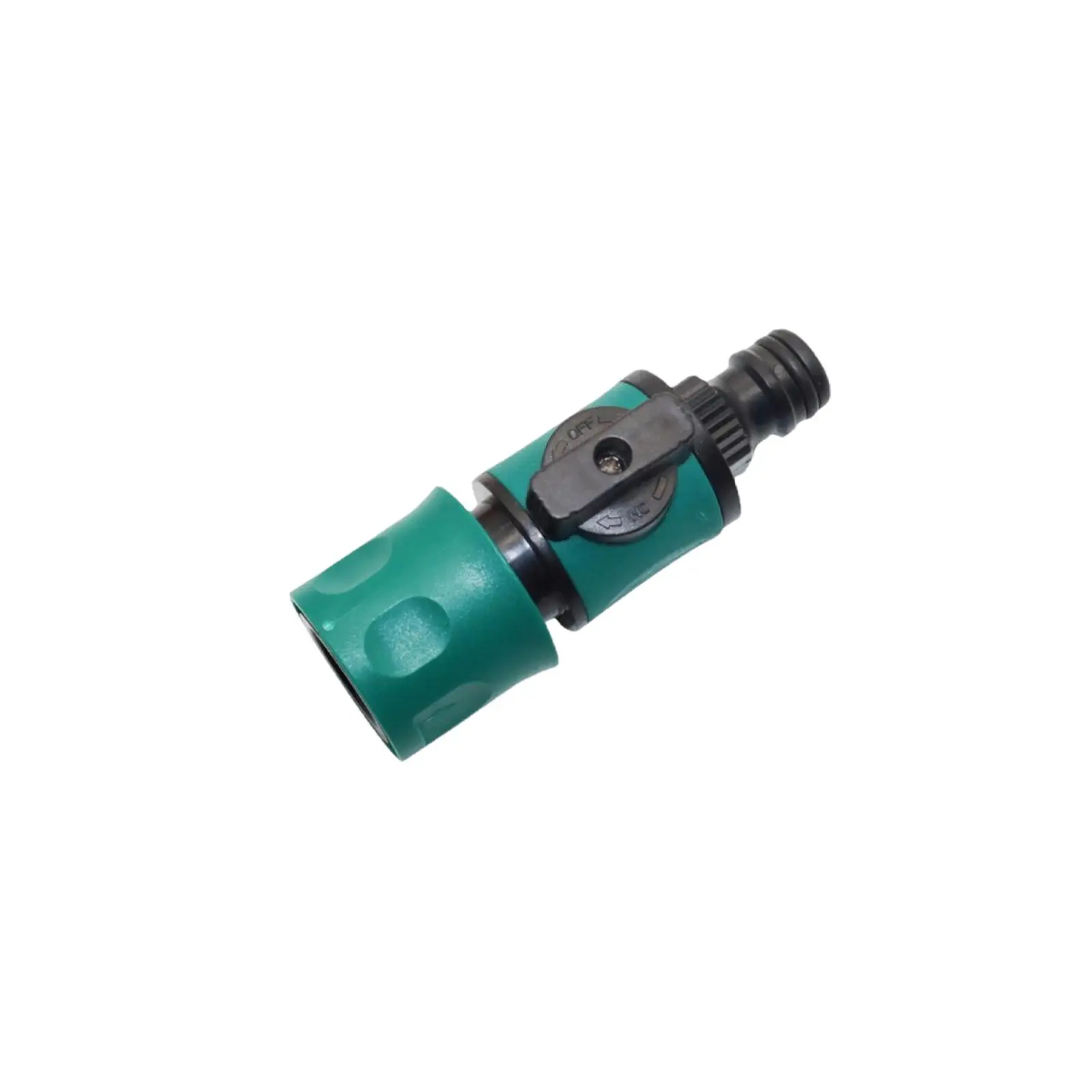 

Garden Hose Quick Connector Valve Multifunctional Green with Ball Valve