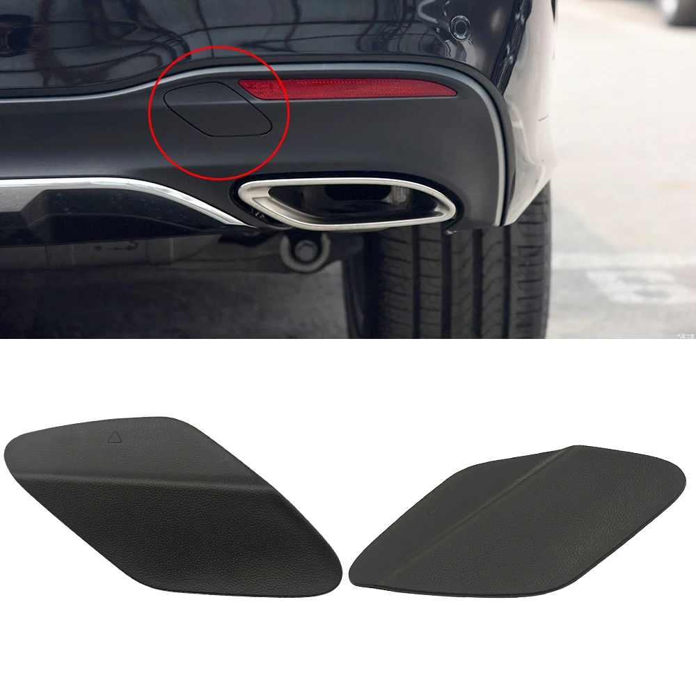 Для Mercedes W292 W166 Автомобильный задний бампер буксировочный крюк крышка черная для Benz GLE GLS Class GLE300 GLE350 GLS450 GLS550 1668858322