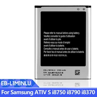 replacement battery eb l1m1nlu for samsung ativ s i8750 i8370 i8790 replacement phone battery 2300mah