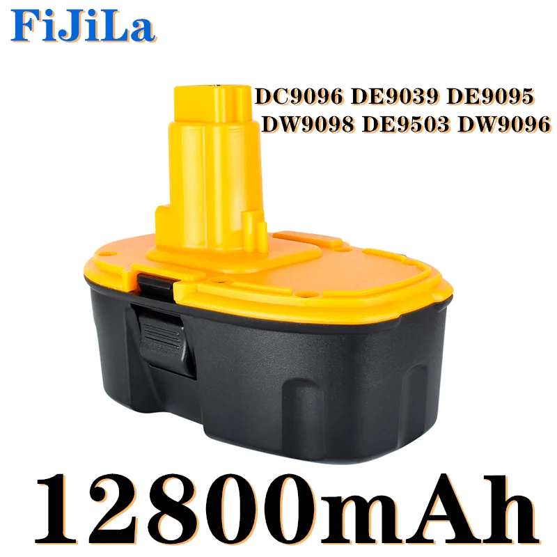 

2022 New 18V 12800mAh Ni-MH Power Tool for Dewalt DC9096 DE9039 DE9095 DW9098 DE9503 DW9096 Replacement Battery