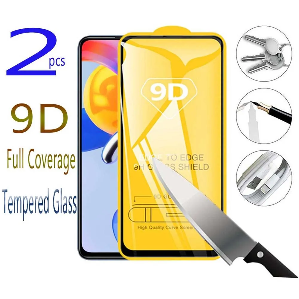 

2pcs Tempered Glass for Redmi K50 Ultra Gaming K60 Pro K50i K40s K40 K60E HD Film 9D Full Coverage Anti-Broken Screen Protector