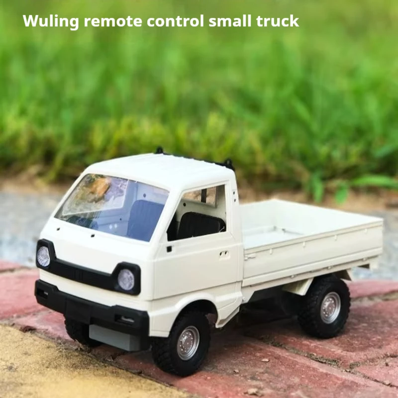 Wpl D12 1:16 Rc Car Simulation Drift Climbing Truck Led Light Cargo Electric Toys Remote Control Model Birthday Gift