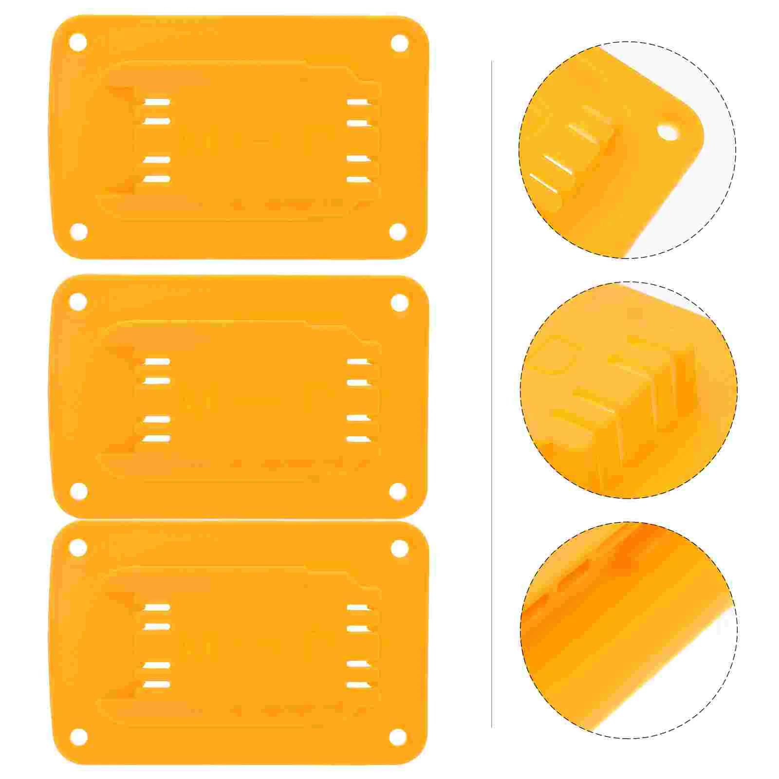 

6pcs Tool Holder Multifunctional Tool Mount Drill Holder Machine Drill Holder Tool Mount Storage Bracket