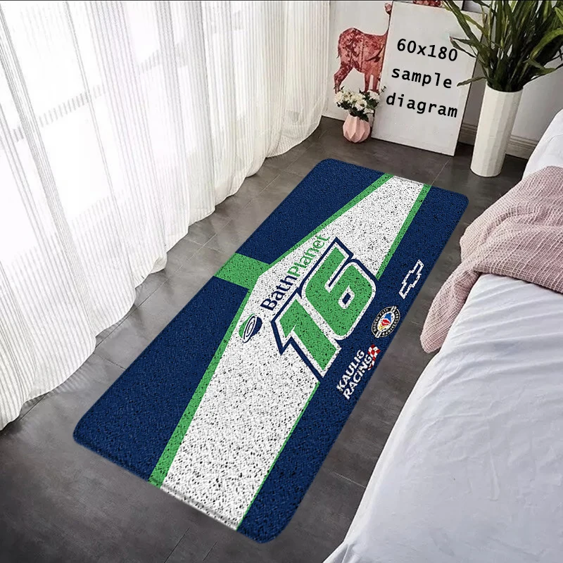 Противоскользящий Декоративный Дверной Коврик - Нескользящий Для Кухни И Ванной