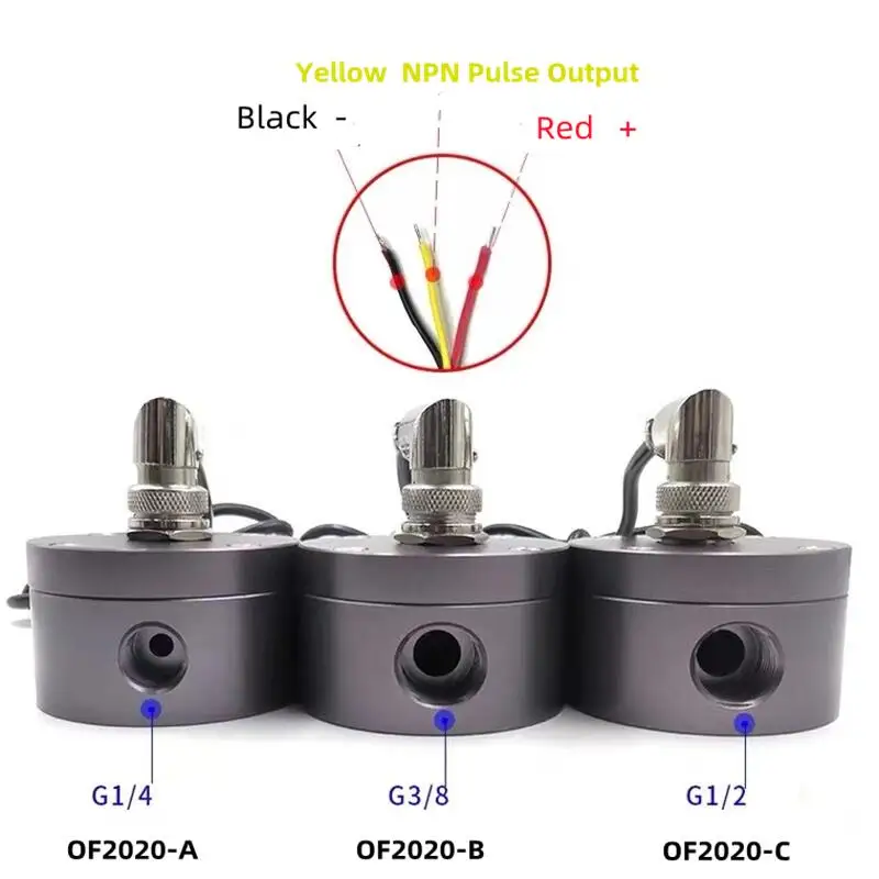 Овальный датчик расхода масла дизельного топлива |