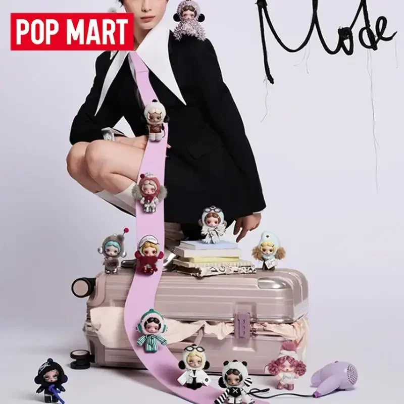 Фото POP MART SKULLPANDA Серия Off Mode: Плюшевая кукла-сюрприз в закрытой упаковке, коллекционная фигурка, милая аниме-фигурка, настольное украшение №3