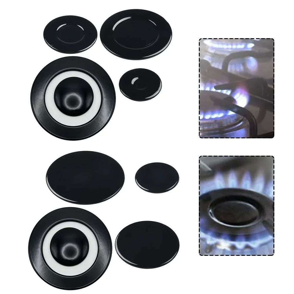 4 шт. железная крышка горелки плоская и вогнутая для газовой плиты SABAF верхняя