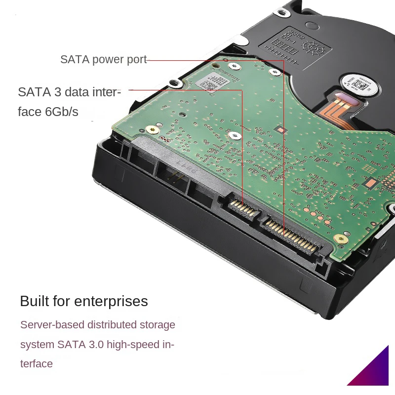 HDD DC HC530 16TB 14TB 12TB 10TB Enterprise Class Helium Disk настольный компьютер 7200 до 512M высокоскоростной