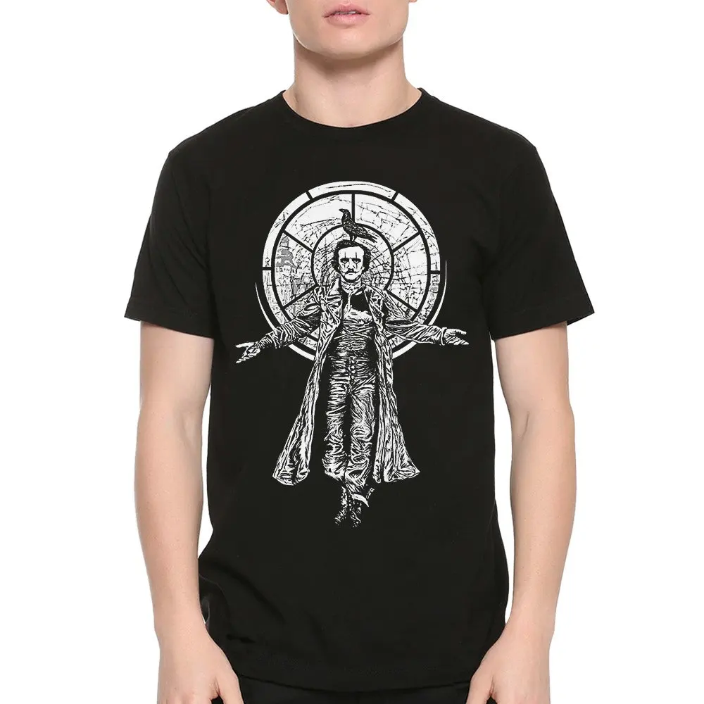 Эдгар Аллан По Ворон художественная футболка 100 хлопок все размеры yw 151