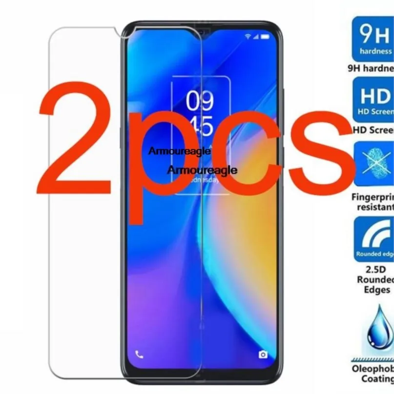 

2pcs for tcl 405 408 40r 5g tempered glass safety protective on tcl405 40 r t506d tcl408 phone screen protector film cover