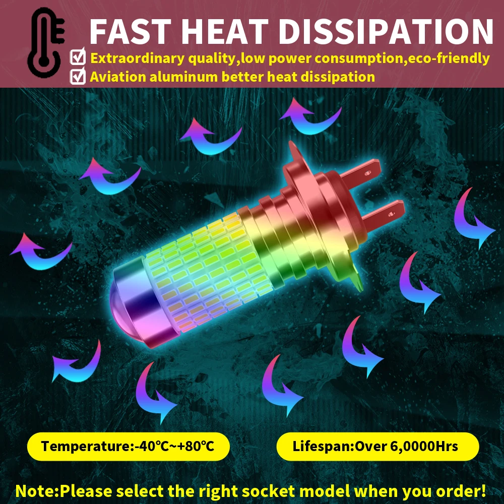 2 шт. мощные лампы для фар H7 с цоколем супер яркие без адаптера автомобильный