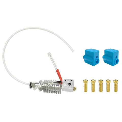 3D Печатающая головка для Anycubic Vyper Сопло 0,4 мм Нагреватель 24 В с радиатором Hotend Экструдер с J-образной головкой на большие расстояния