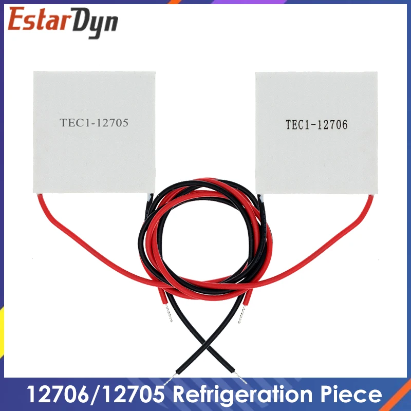 

TEC1-12706 12706 TEC1-12715 TEC1-12705 Thermoelectric Cooler Peltier 40*40MM 12V New of semiconductor refrigeration
