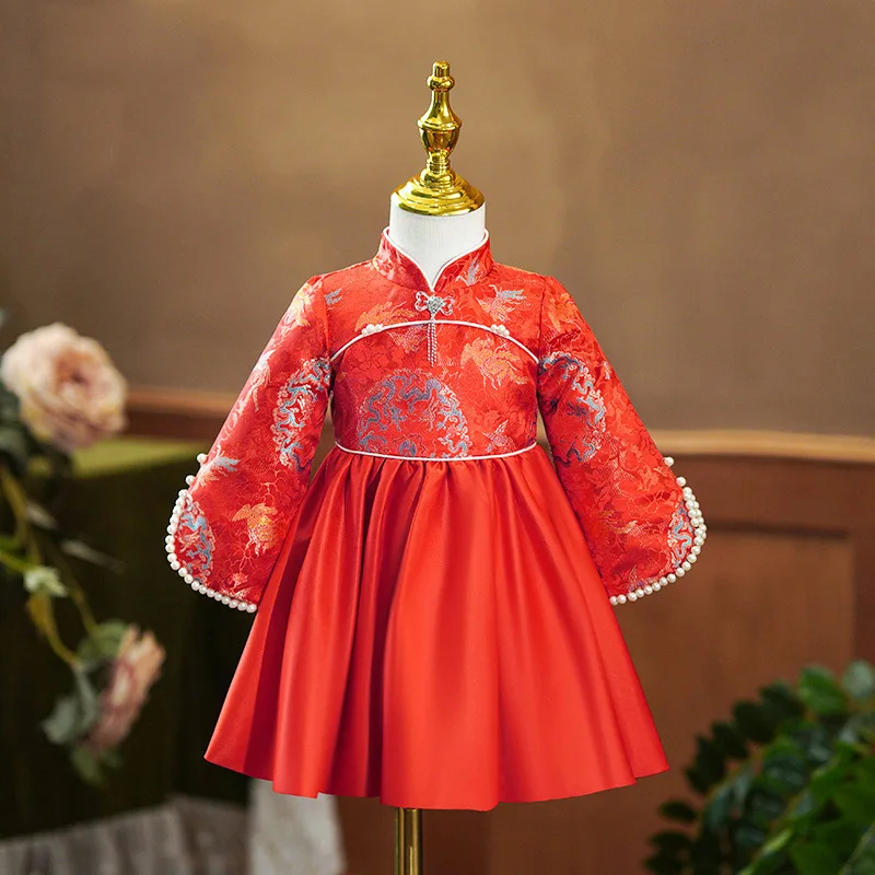 

Baby girl dress Chinese style cheongsam