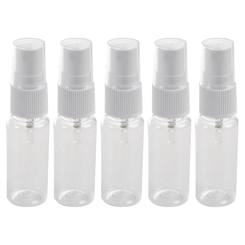 

100 Packs Of Clear Plastic Fine Mist Spray Bottle,20Ml,For Essential Oils, Travel, Perfumes And More