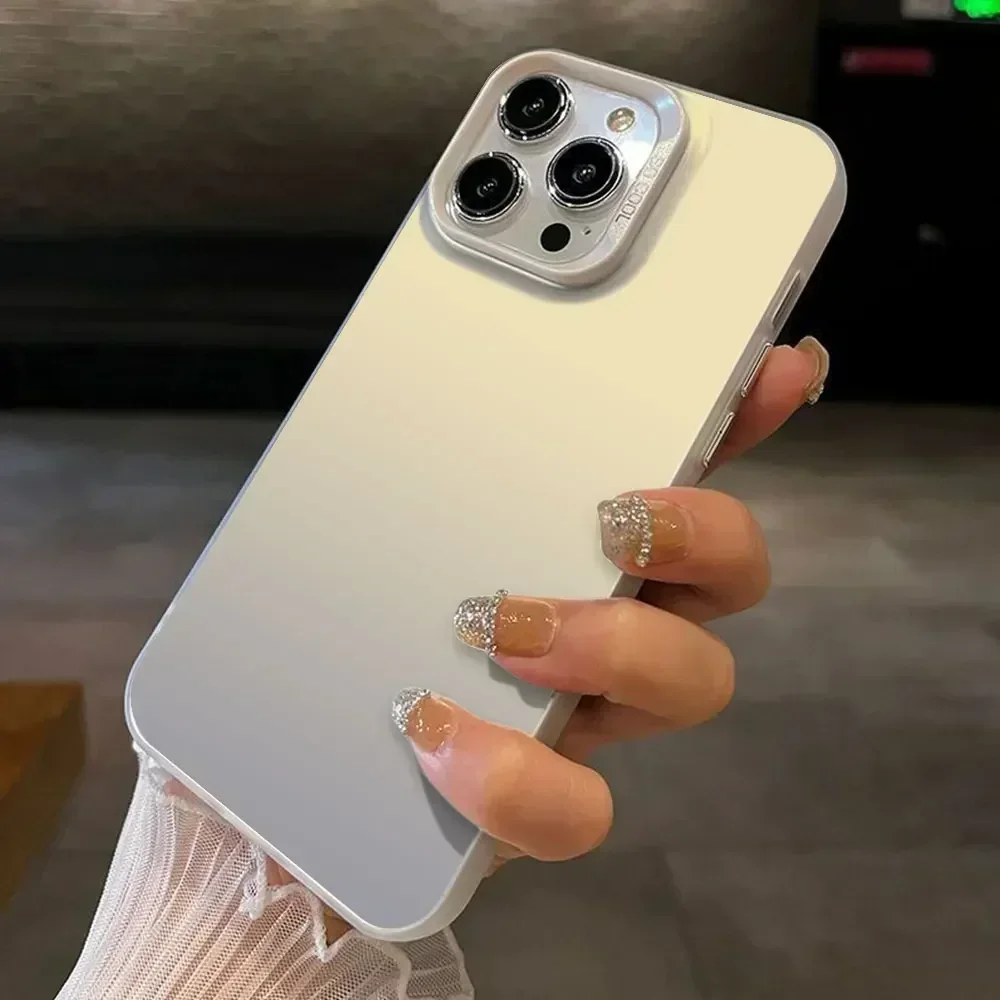 Роскошный гальванический Серебряный чехол для Realme 8 8Pro 11 4G 11X