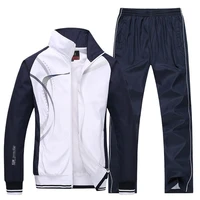 men sportswear new spring autumn tracksuit 2 piece sets sports suit jacketpant sweatsuit male fashion print clothing size l 5xl