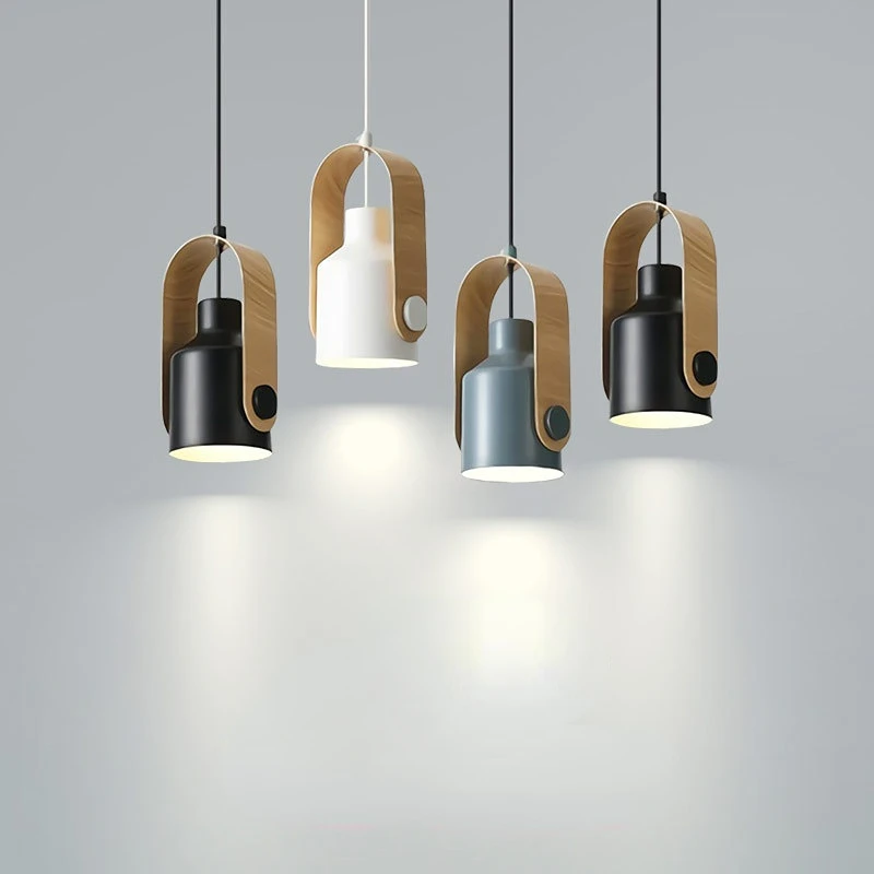 

Nordic Modern Designer Creative Pendant Light Minimalist Wabi-sabi Style Chandelier Bedside Lamp Homestay Suspension Luminaire
