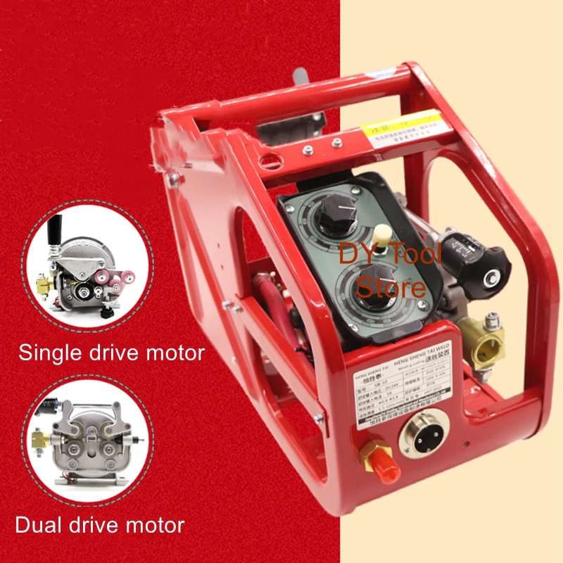 Welder double drive wire feeder NB350A500A gas protected welding six core inverter Jasic universal Autai welder head