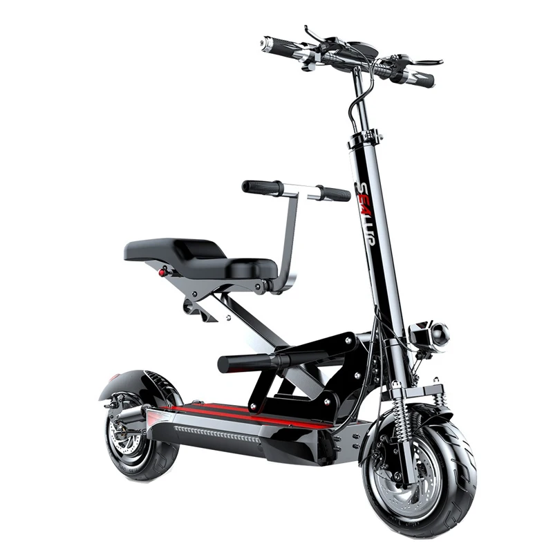 Высокоскоростной скутер 48 в 500 Вт для родителей и детей 10-дюймовый Электрический