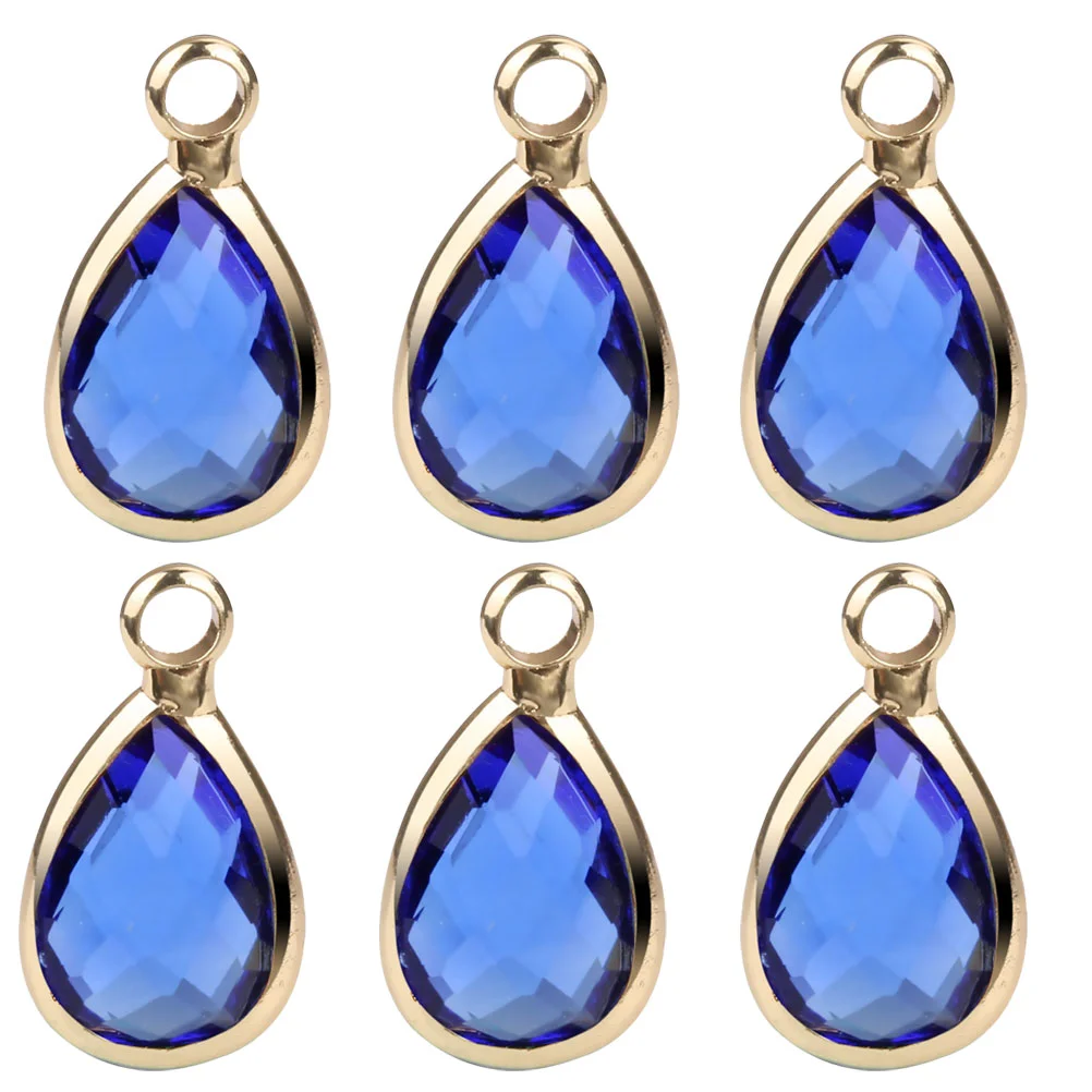 

6 шт. DIY Подвеска Аксессуары Ювелирные изделия подвесные кристаллы центральные части Стеклянные Подвески Ожерелья