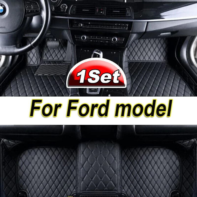 

Car Floor Mats For ford Ranger Mustang Ecosport F-150 Fiesta Territory Escape Edge Explorer C-Max S-Max Mondeo Car Accessories