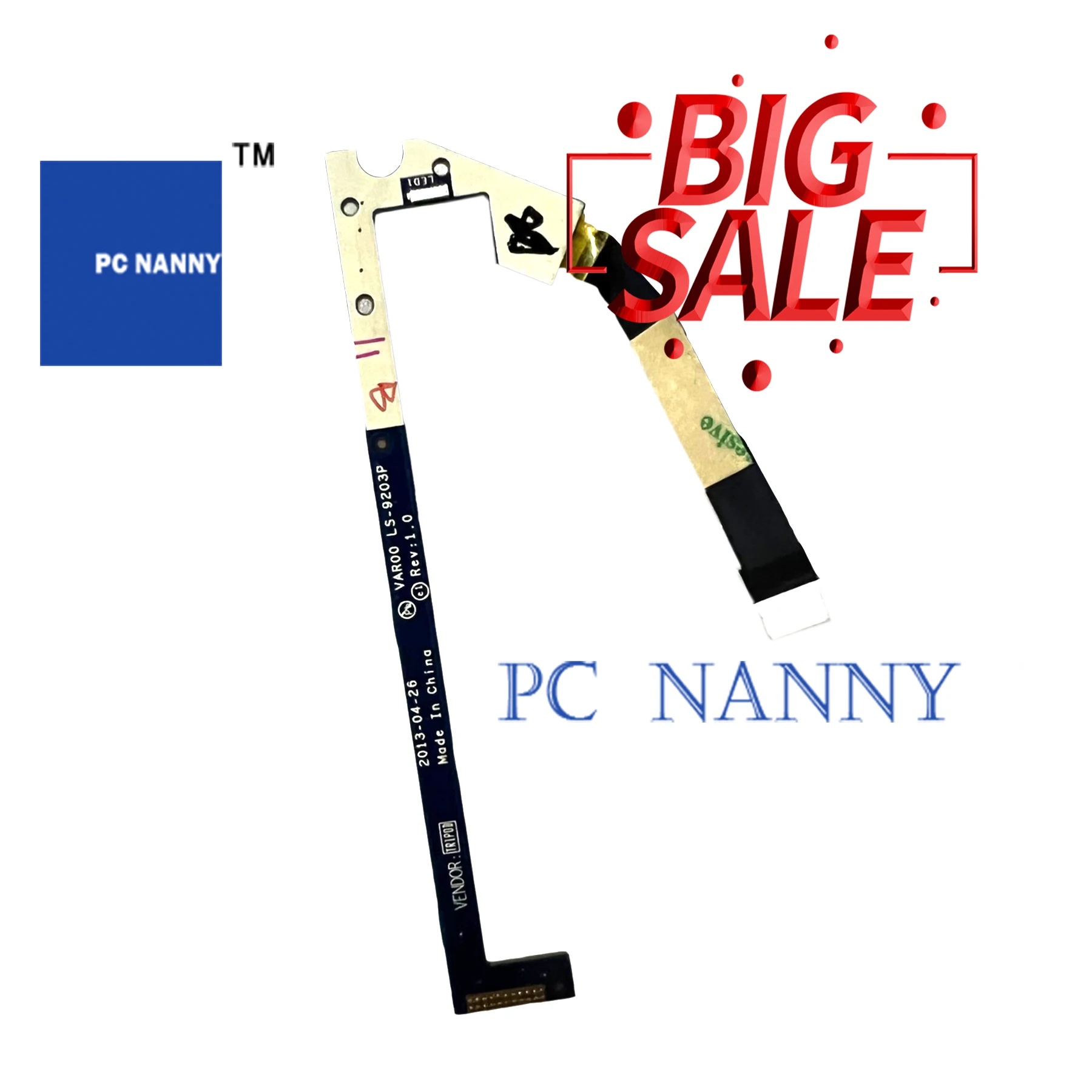 

PCNANNY для DELL Alienware14 R1 Светодиодная панель LS-9203P DC02001NB00