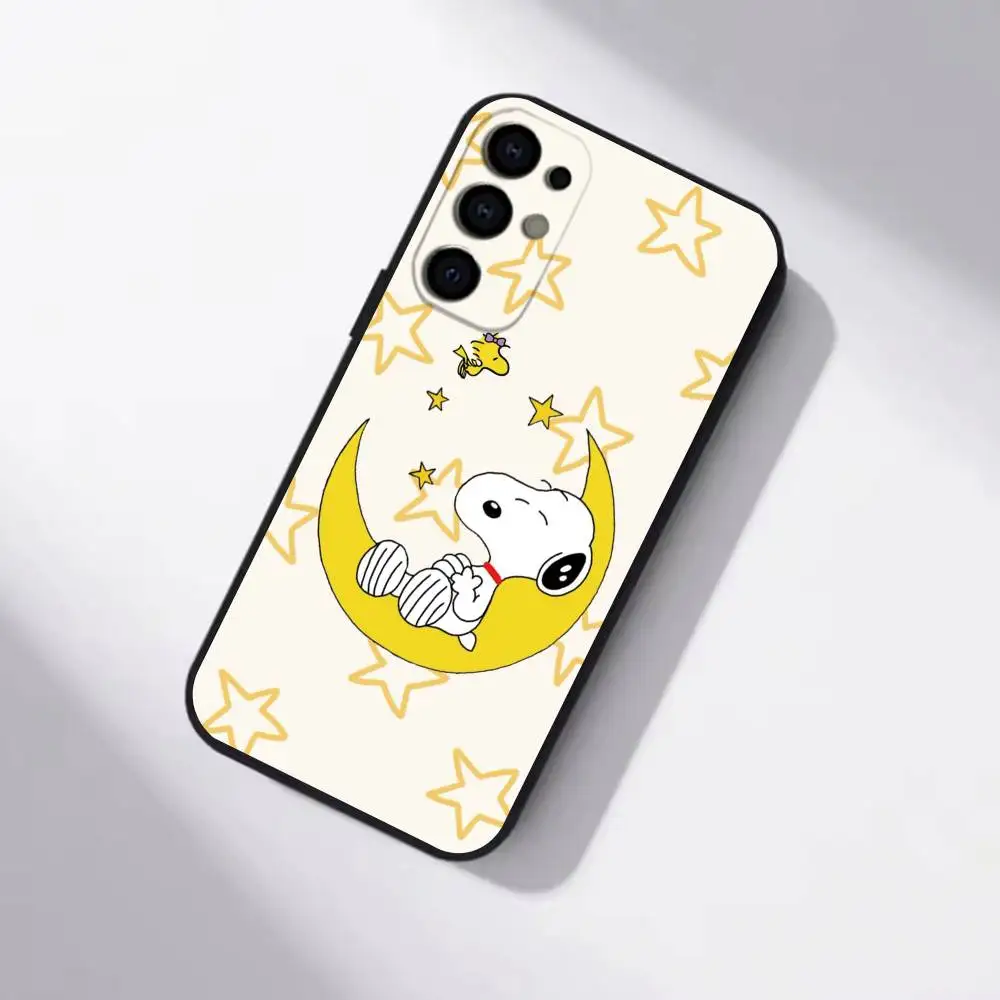 Фото Чехол C-Cute S-Snoopys для телефонов Samsung S25, S24, S21, S22, S23, S30, Ultra, S20, Plus, FE, мягкий силиконовый, черный №4