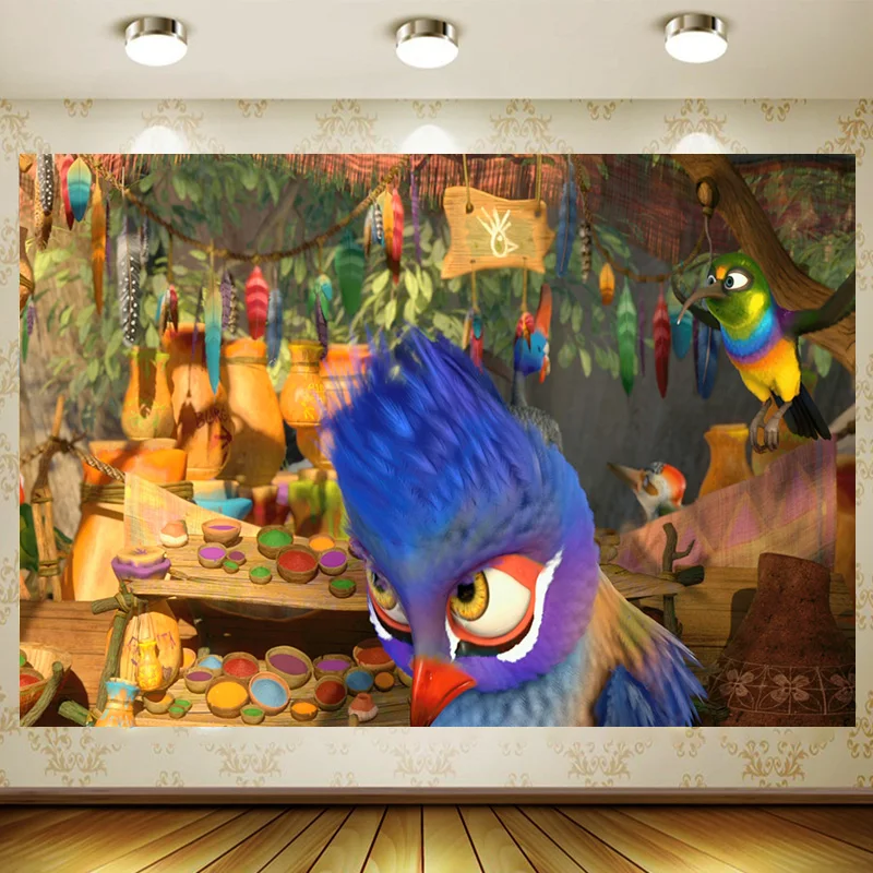 Замбезийская Сова принадлежности для дня рождения детский душ мультяшное