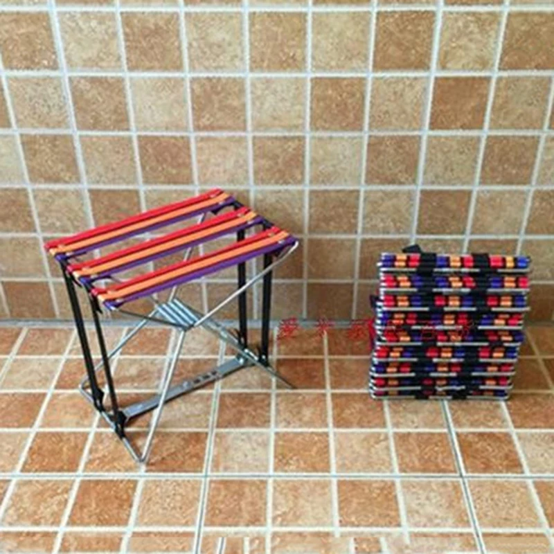 Складной ультралегкий складной стул Oxford портативный для кемпинга путешествий и -