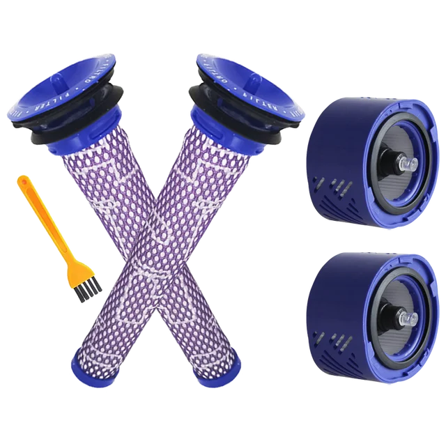 

Фильтры предварительные для пылесосов Dyson DC58 DC59 V6, запасные части для беспроводных пылесосов Dyson, фильтр переднего мотора, аксессуары для заднего фильтра