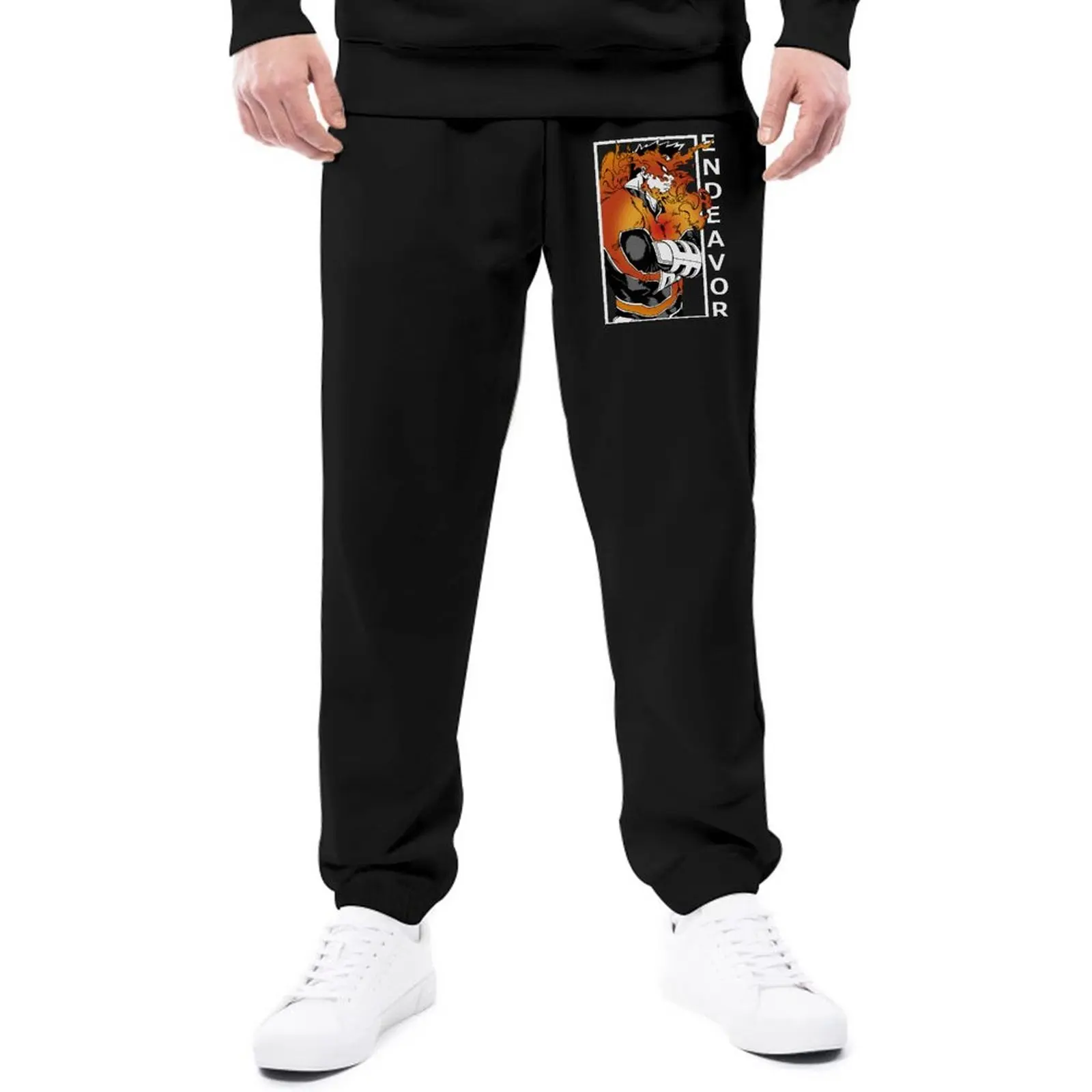 

Брюки спортивные оверсайз с принтом «Моя геройская Академия»