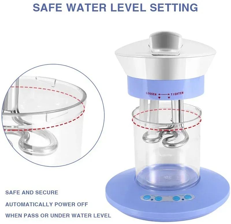 Парикмахерская терапия для лица комнатный озоновый опрыскиватель 2-в-1 ионный