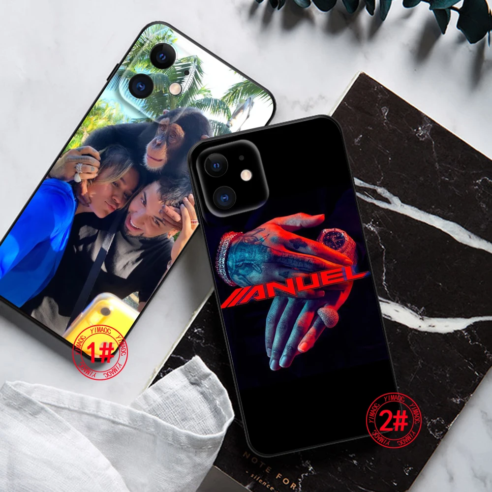 UI047 Мягкий чехол Anuel Aa Ozuna для Samsung A03 A50 A51 A52 A53 A6 A7 A8 Plus A9 A70 A71 A72 A73 A81 A82 A91 M20 M30 M30S M51