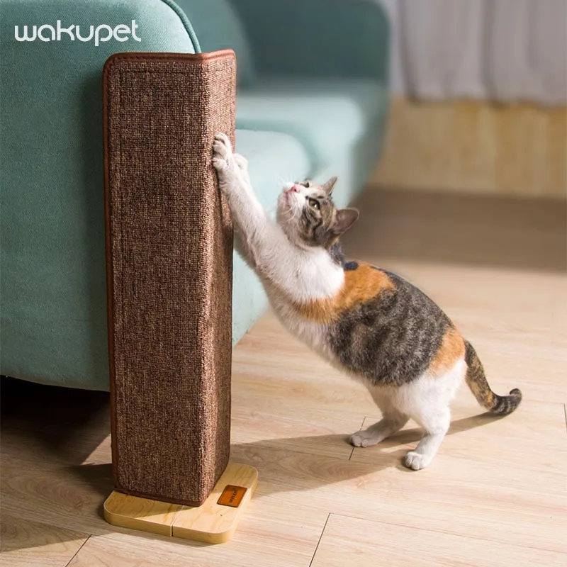 

Sisal Cat Scratching Board Non-Debris Cat Toys Cat Supplies Vertical Sofa Anti-Cat Scratch