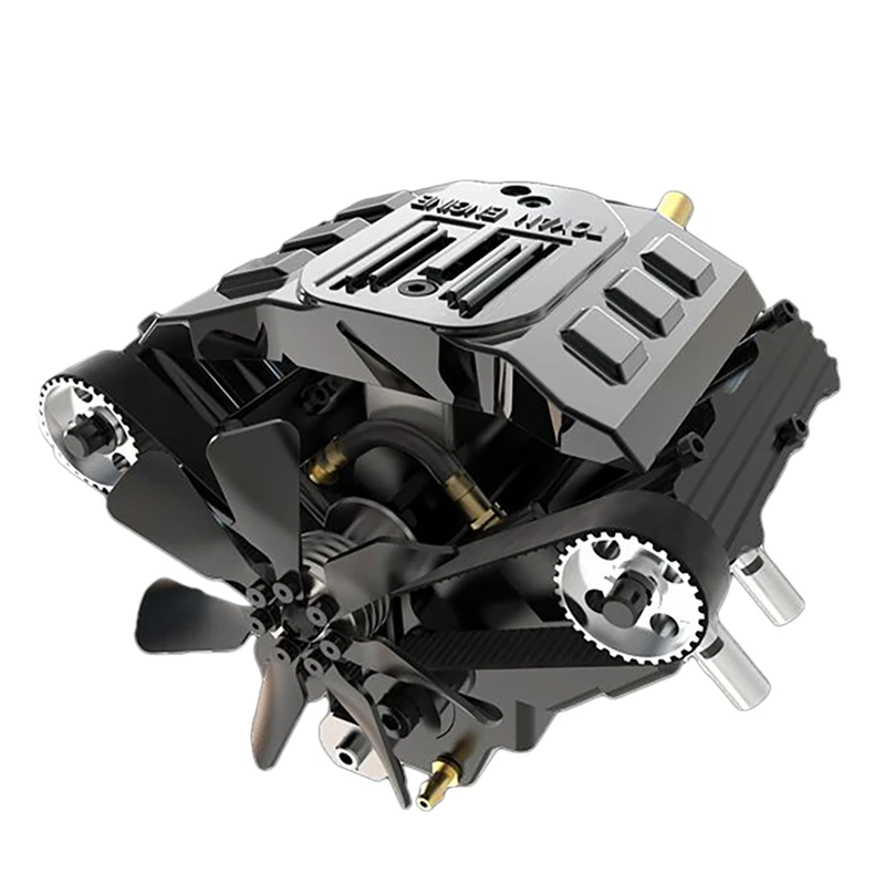 

TOYAN FS-V400W V4 Engine 14Cc V-Type Four-Cylinder Four-Stroke Water-Cooled Methanol Engine Model for RC Model Car Boat
