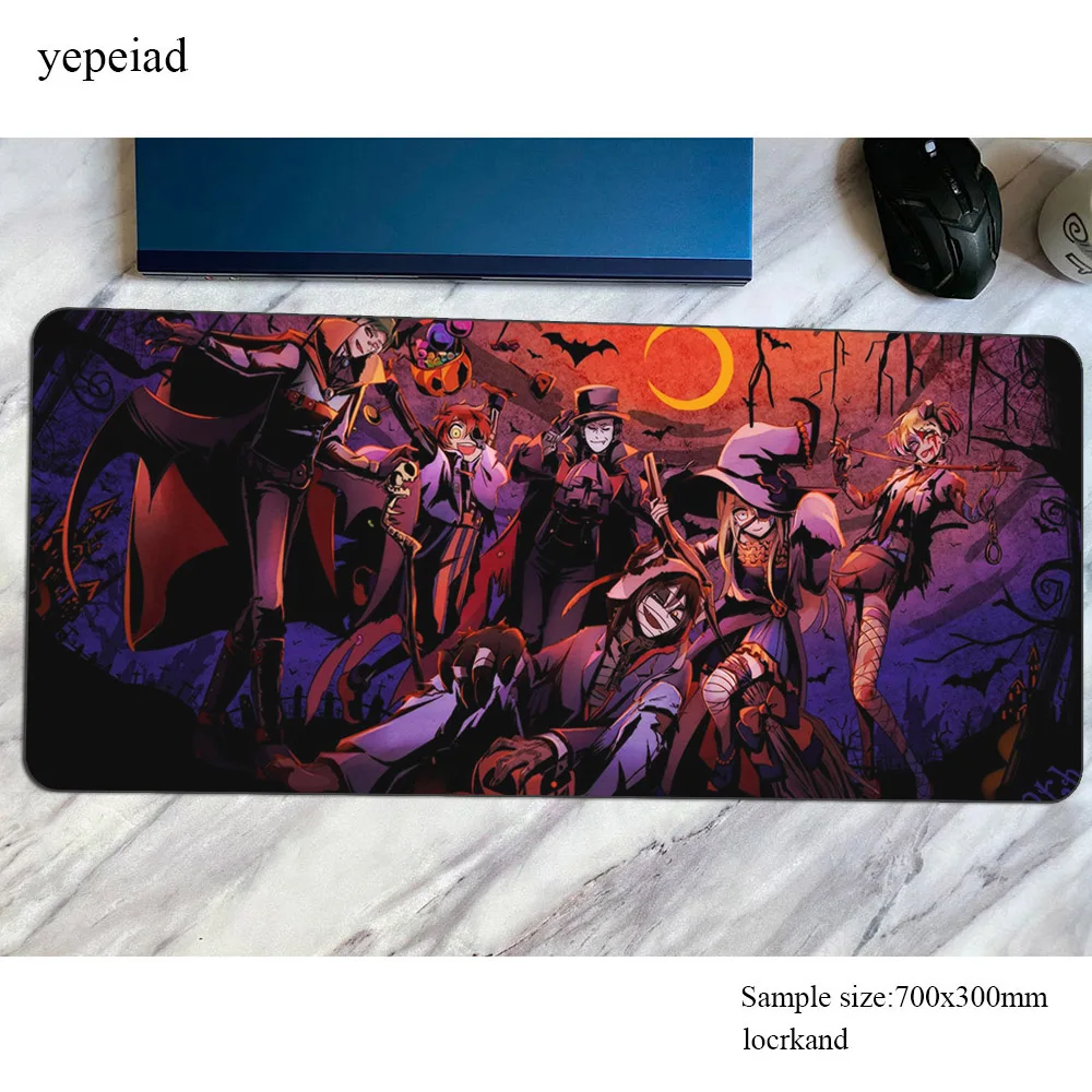 

Коврик для мыши с изображением ангелов смерти, 70x30 см