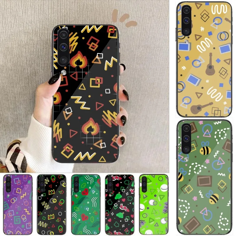 Чехол Ranboo Вдохновленный для телефона Xiaomi 12, 11T, 10, 9, Redmi Note 11, 10, 10S Pro, Redmi 9, 9A, 8, черный стеклянный чехол для телефона из поликарбоната