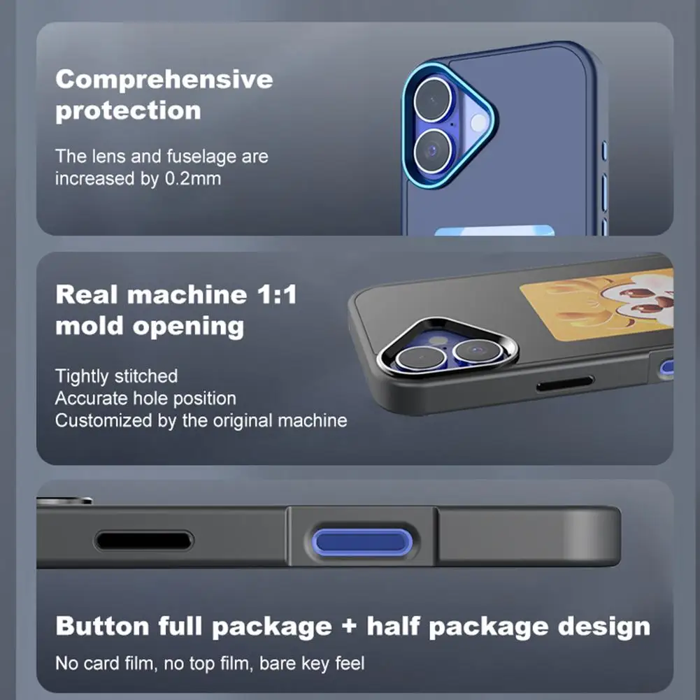 Новые чехлы E-Ink для смартфона Iphone 16 Pro Max чехол NFC Transmit Picture HD Screen мобильного