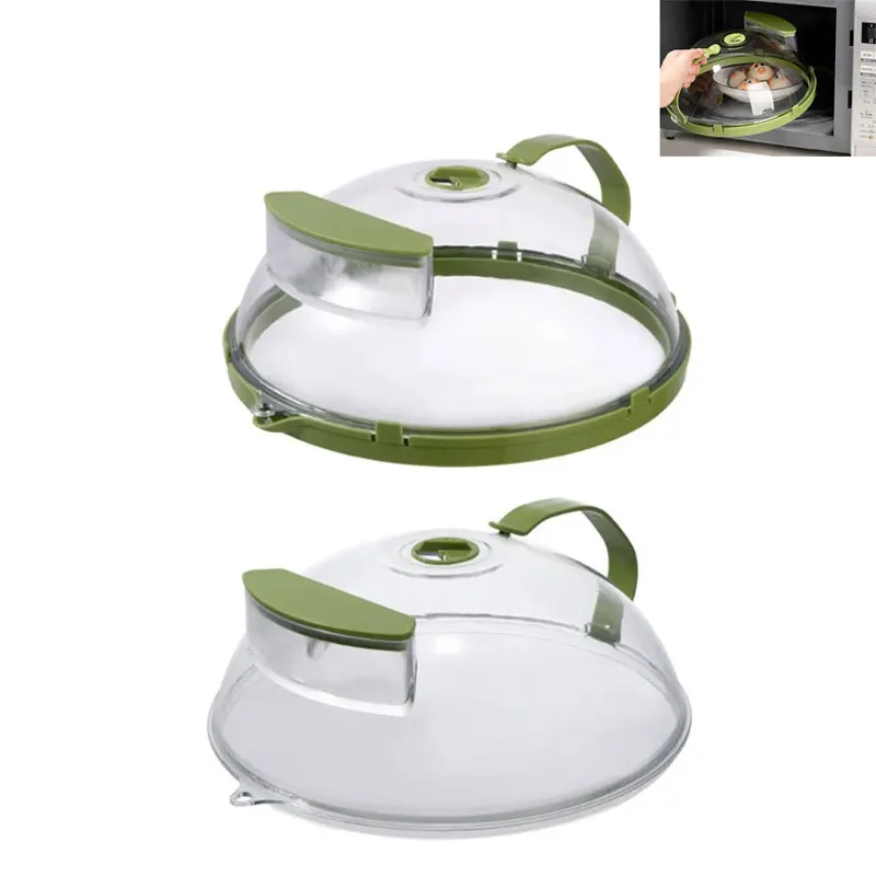 

Microwave Cover Reusable Splashproof Cover High Temperature Heating Food Cover Food Heating Preservation Oil-Proof Lid