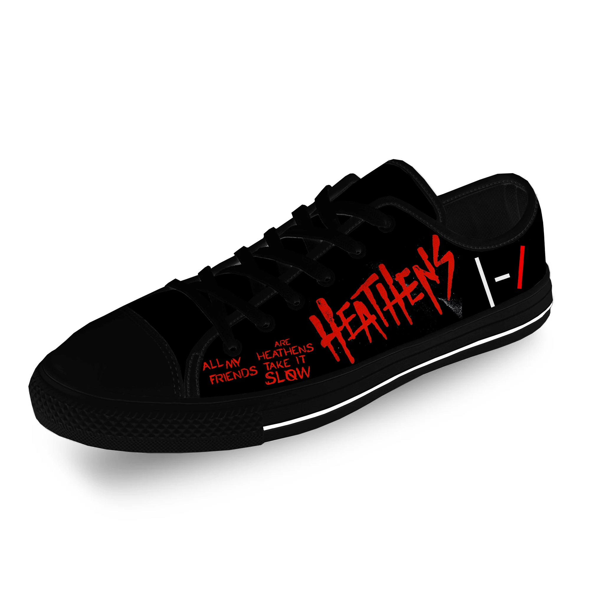 

Twenty One Pilots Low Top Sneakers Mens Womens Teenager Casual Shoes Canvas 3D Print Shoes Cosplay Breathable Lightweight shoe