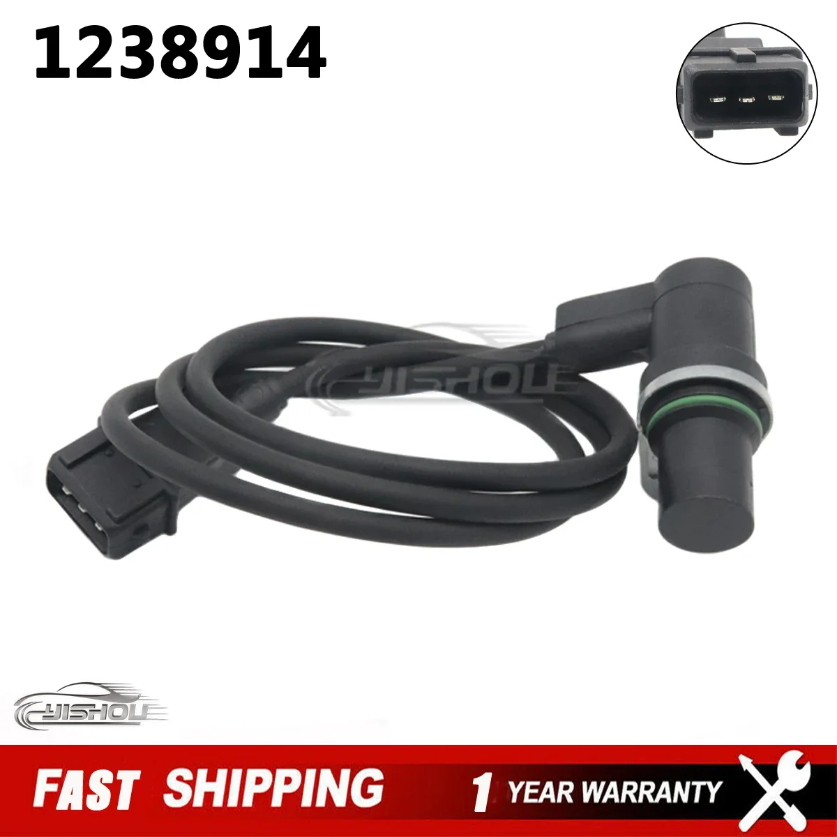 Vauxhall Opel Astra Calibra Omega Vectra 1.8 2.0 16V Датчик Положения Коленчатого Вала CPS 1238914