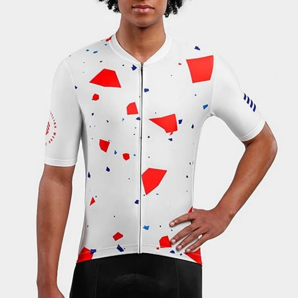 

Мужская Черная летняя одежда для велоспорта топ с коротким рукавом Велоспорт Джерси MTB велосипедная Одежда дышащая командная футболка для гоночного велосипеда